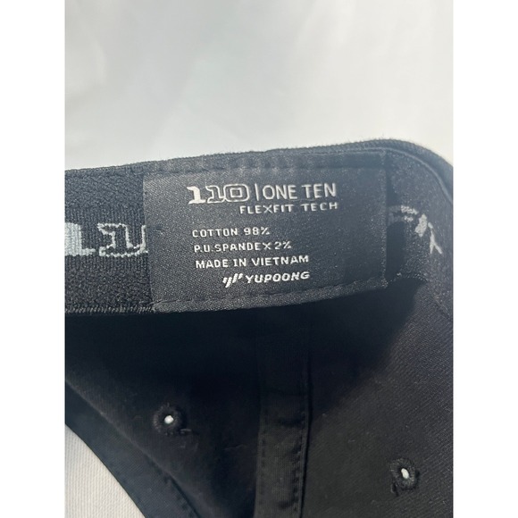 FOX Racing Black Snapback Hat Flexfit Tech Honor Conquer Invent Elevated Future - Picture 8 of 9